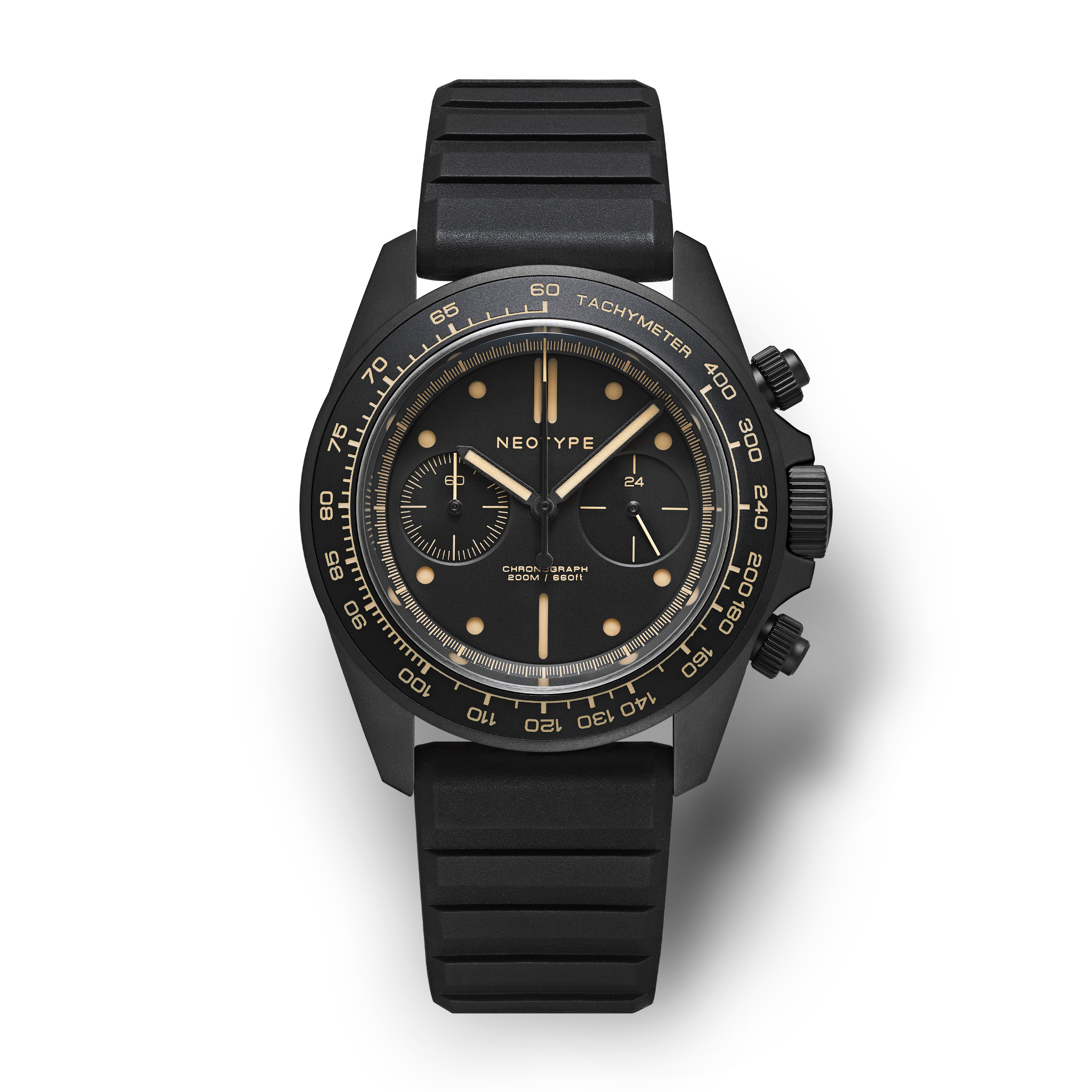 Black PVD - Black Dial + Old Radium