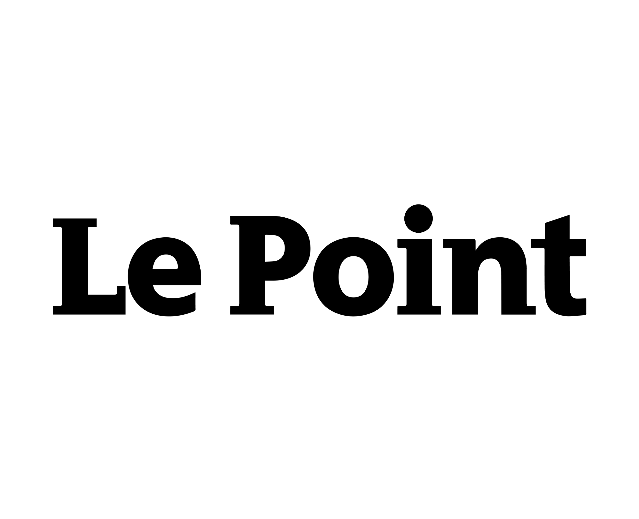 Logo Le Point, magazine qui a écrit un article sur Neotype