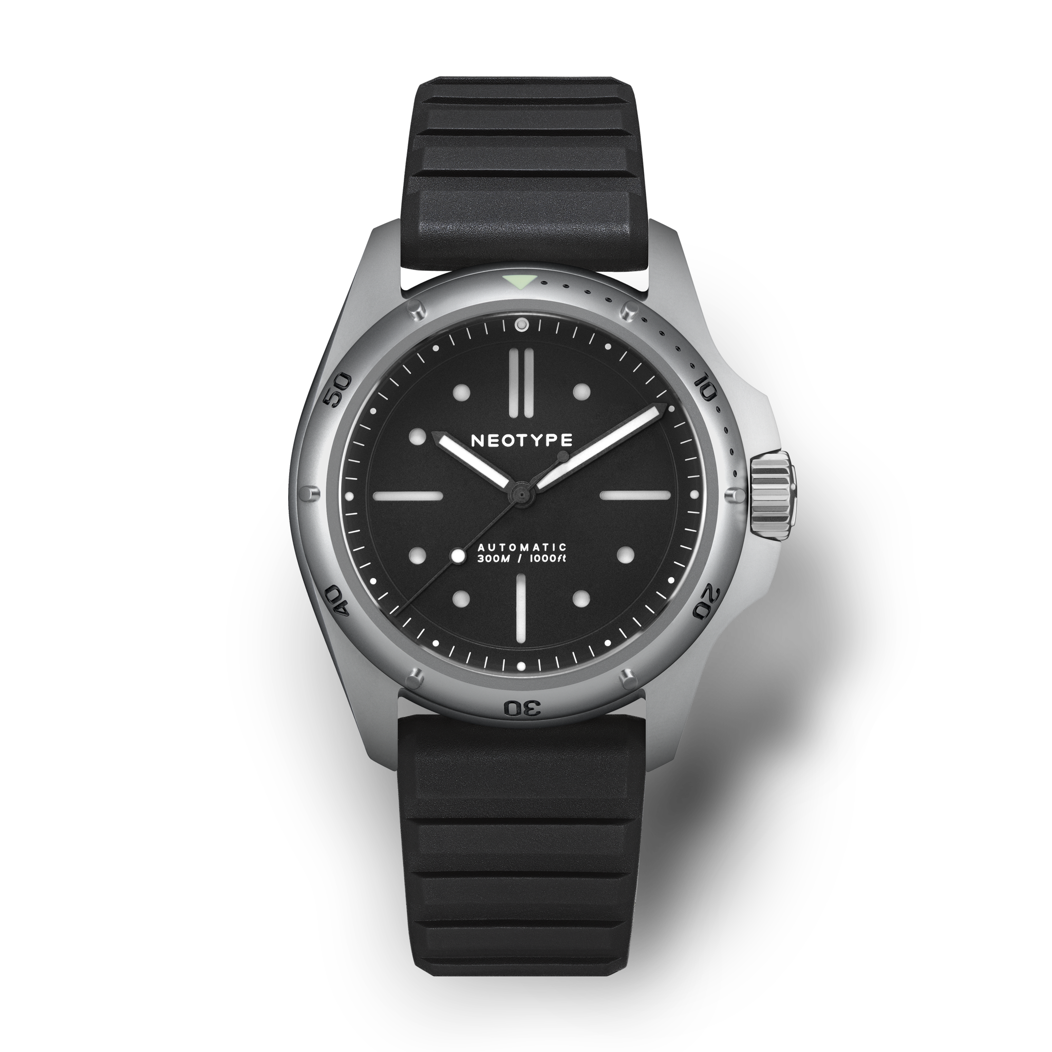 Acier et cadran Noir