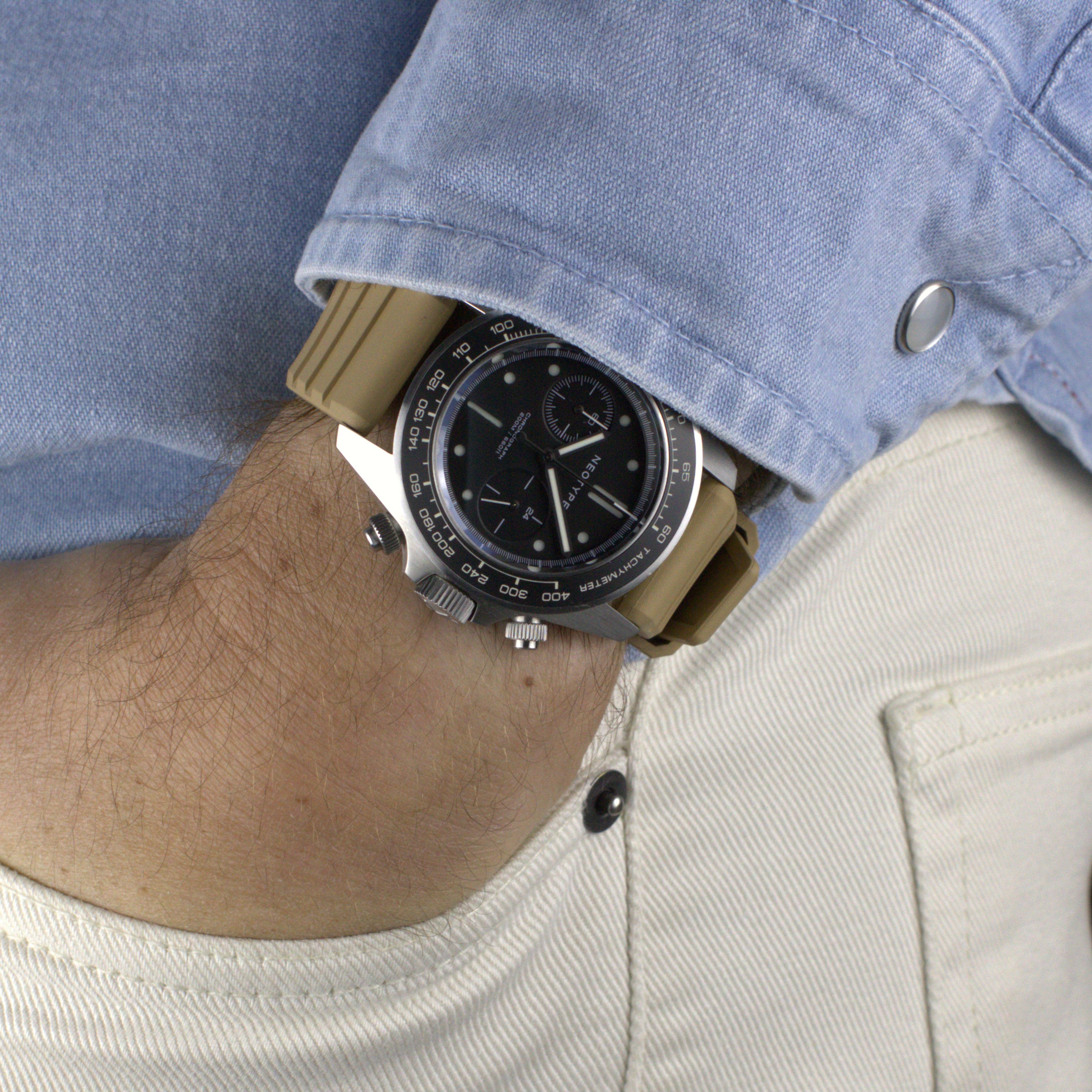 Bracelet Caoutchouc FKM Beige