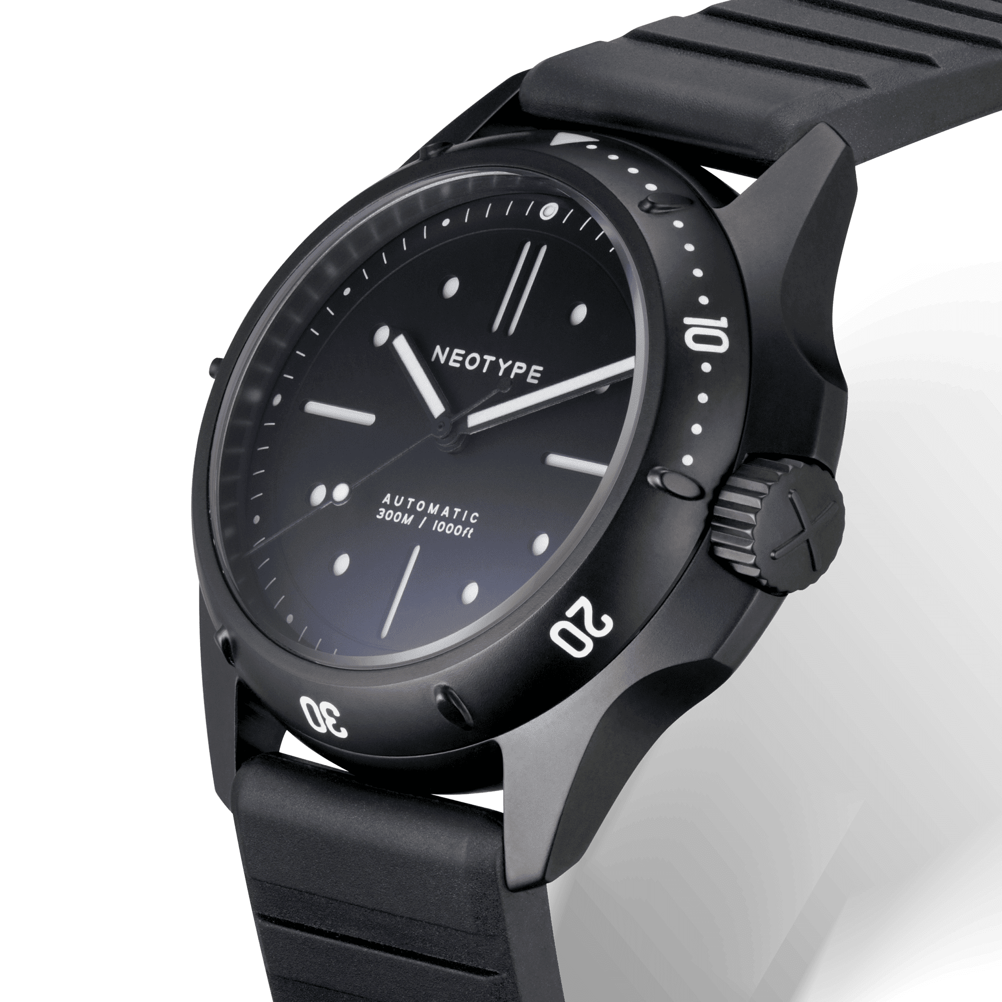 Automatic Watch - Steel Case Black Dial - LM01 Type D