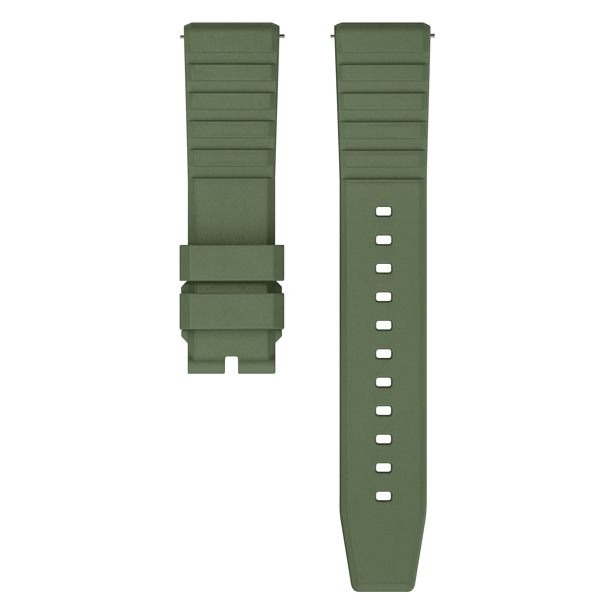 Bracelet FKM Vert | NEOTYPE WATCHES accessoire pour montre homme